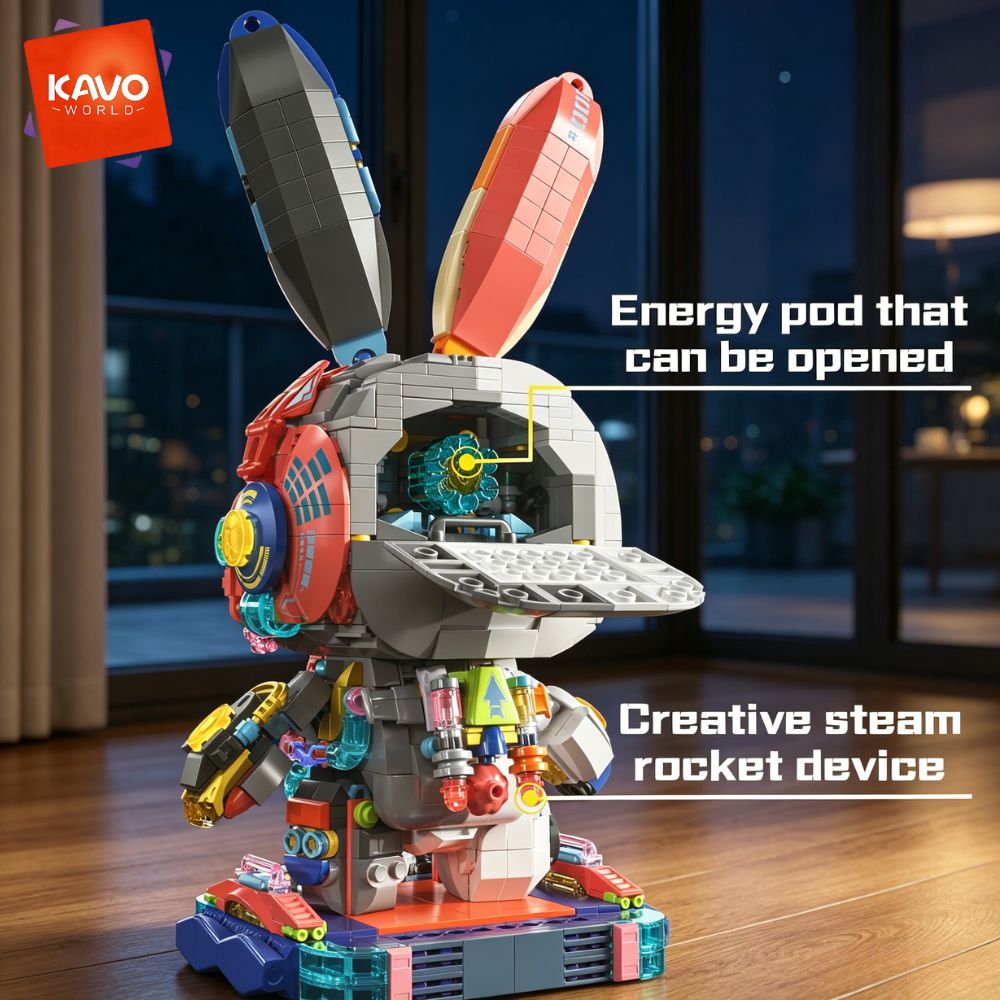 KAVOWORLD 1377PCS Set Blok Ban - Renewable Energy Certificates ulasan dan harga