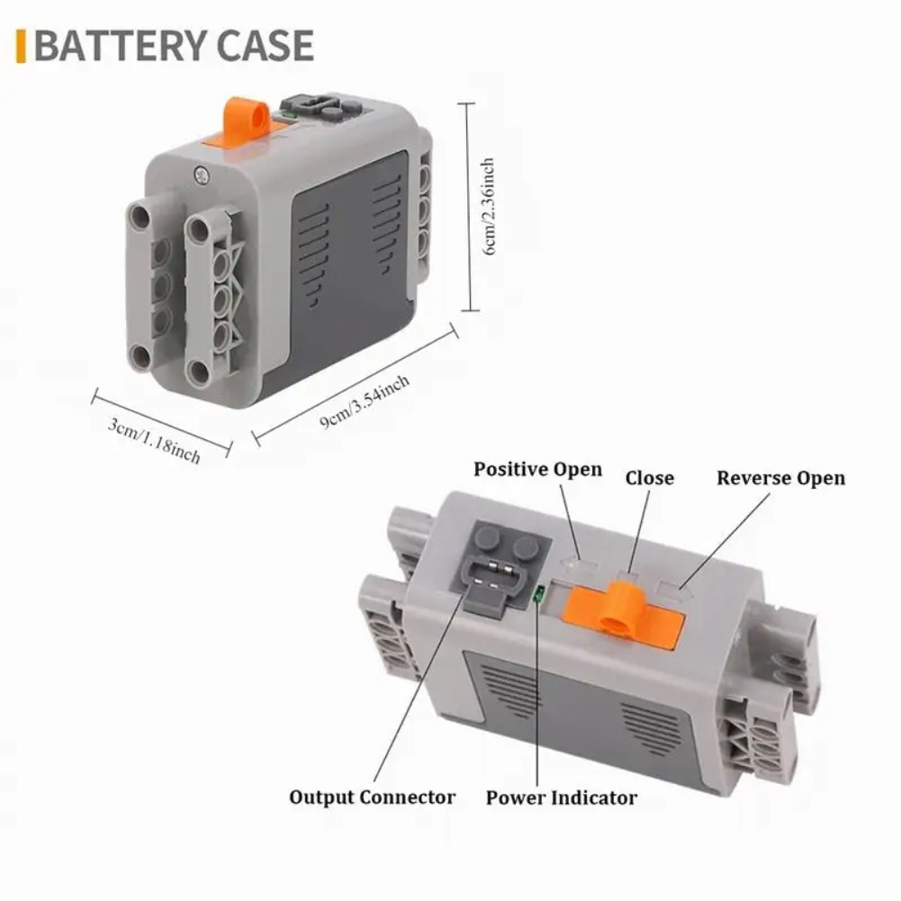 MOC Kotak Baterai AA /AAA Isi  - Renewable Energy Lego ulasan dan harga