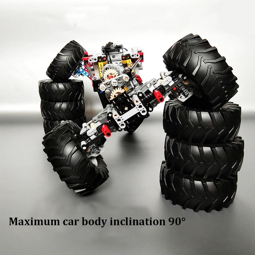 Kit Sasis Truk Off Road 4WD MO - Renewable Energy Lego ulasan dan harga