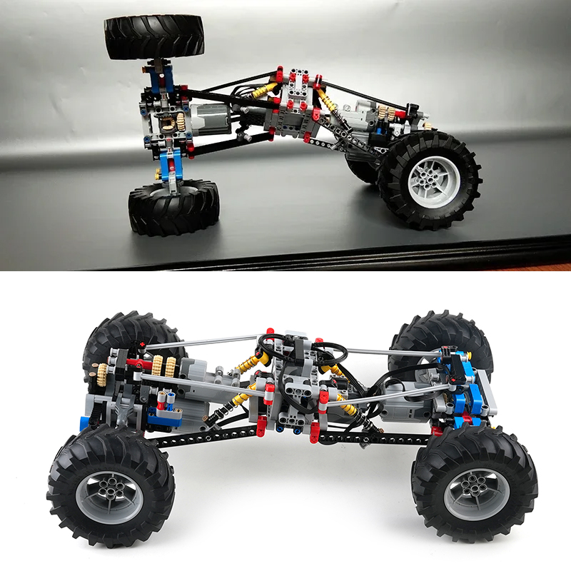 Kit Sasis Truk Off Road 4WD MO - Renewable Energy Lego ulasan dan harga