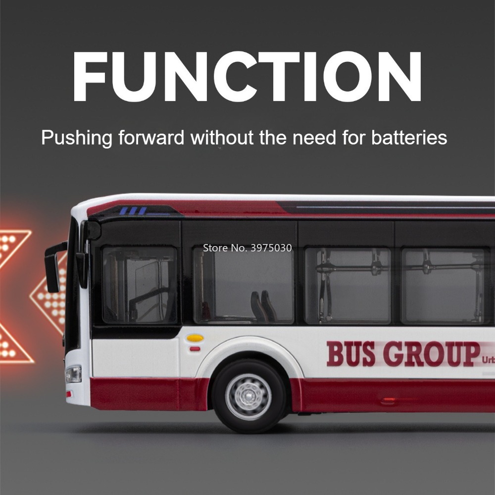 1:42 Model Bus Energi Baru Mob - Renewable Energy Certificates ulasan dan harga