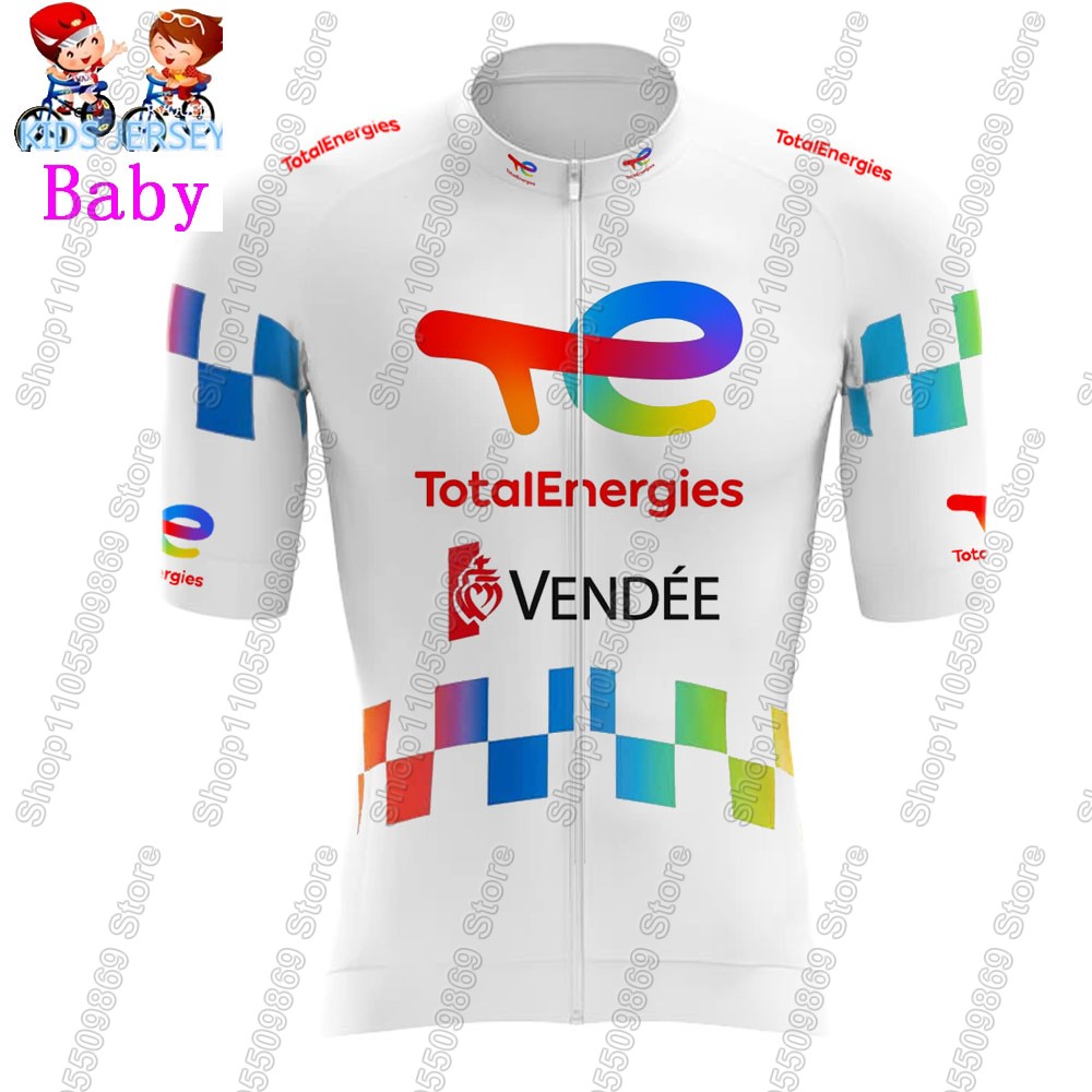 Set Jersey Bersepeda Total Ene - Renewable Energy Kids ulasan dan harga