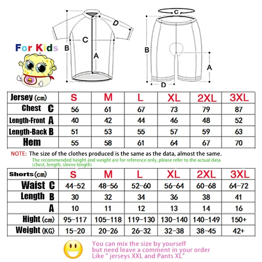 Set Jersey Bersepeda Total Ene - Renewable Energy Kids ulasan dan harga